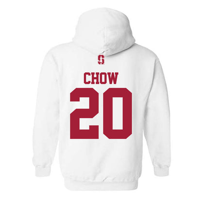 Stanford - NCAA Men's Soccer : Alex Chow - Classic Shersey Hooded Sweatshirt-1