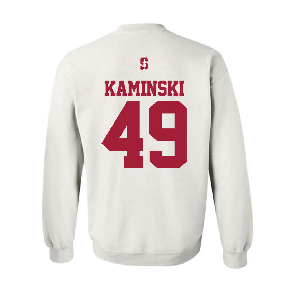 Stanford - NCAA Football : Gabe Kaminski - Classic Shersey Crewneck Sweatshirt-1