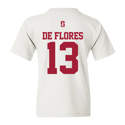 Stanford - NCAA Men's Soccer : Shane de Flores - Classic Shersey Youth T-Shirt-1