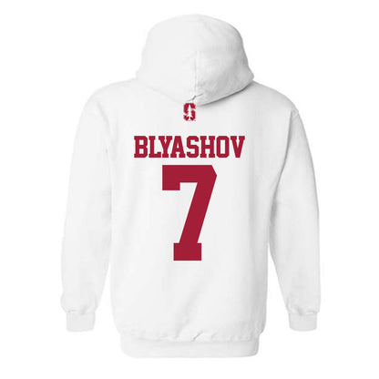 Stanford - NCAA Women's Volleyball : Julia Blyashov - Classic Shersey Hooded Sweatshirt-1