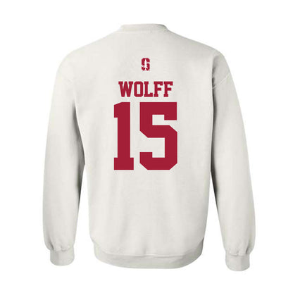 Stanford - NCAA Men's Volleyball : David Wolff - Classic Shersey Crewneck Sweatshirt-1