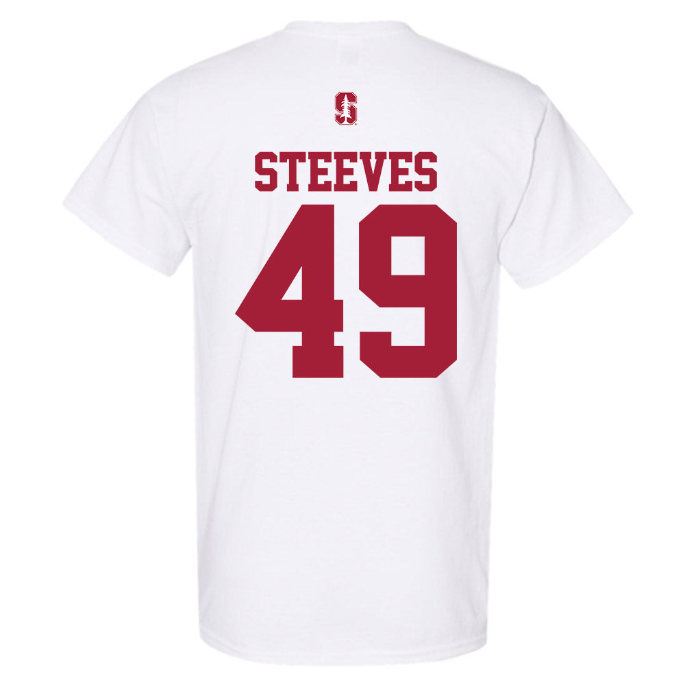 Stanford - NCAA Baseball : Austin Steeves - Classic Shersey T-Shirt-1