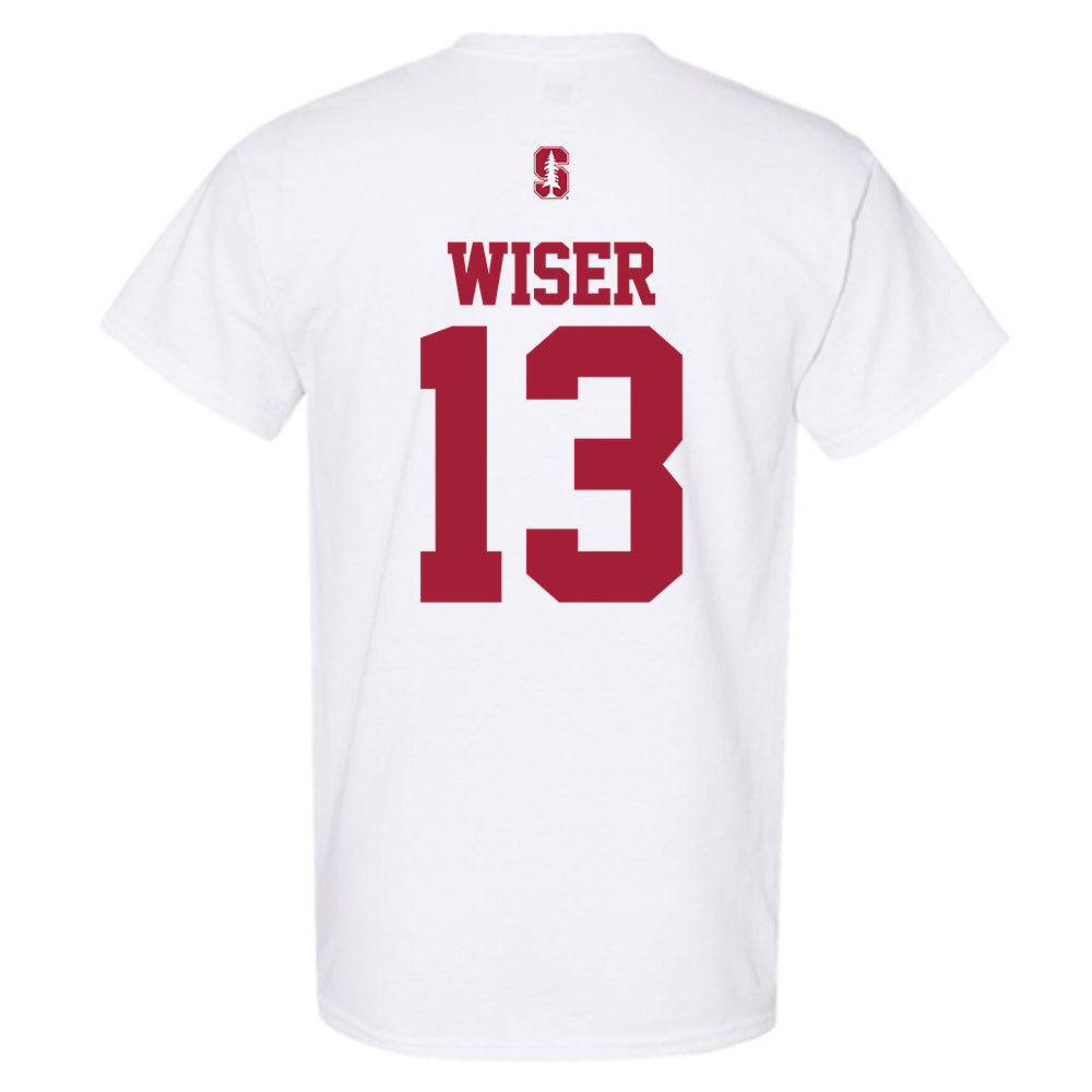 Stanford - NCAA Baseball : David Wiser - Classic Shersey T-Shirt-1