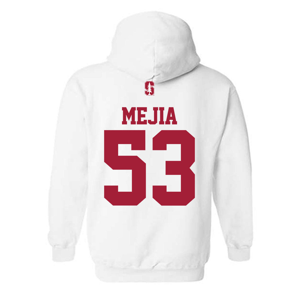 Stanford - NCAA Football : Nathan Mejia - Classic Shersey Hooded Sweatshirt-1