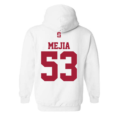 Stanford - NCAA Football : Nathan Mejia - Classic Shersey Hooded Sweatshirt-1