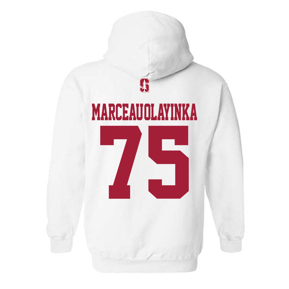 Stanford - NCAA Football : Braden Marceau-Olayinka - Classic Shersey Hooded Sweatshirt-1