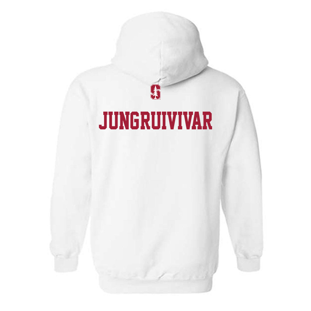 Stanford - NCAA Women's Gymnastics : Levi Jung-Ruivivar - Classic Shersey Hooded Sweatshirt-1