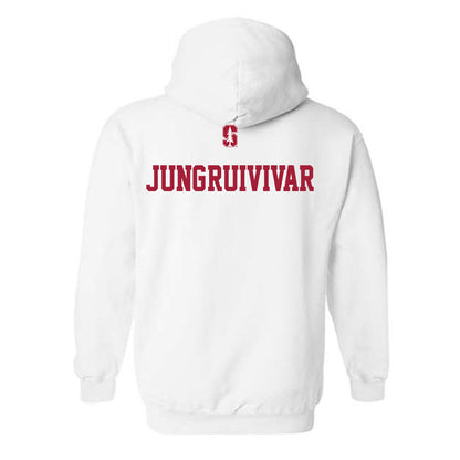 Stanford - NCAA Women's Gymnastics : Levi Jung-Ruivivar - Classic Shersey Hooded Sweatshirt-1