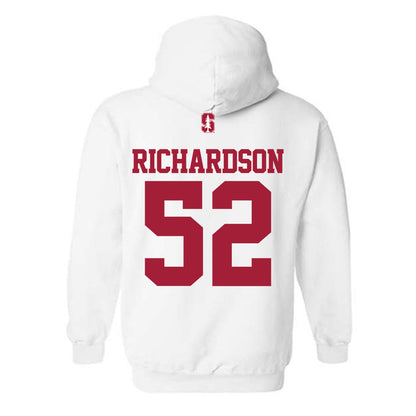 Stanford - NCAA Football : Maxwell Richardson - Classic Shersey Hooded Sweatshirt-1