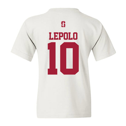 Stanford - NCAA Women's Basketball : Talana Lepolo - Classic Shersey Youth T-Shirt-1