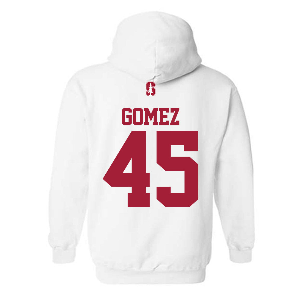 Stanford - NCAA Baseball : Cohen Gomez - Classic Shersey Hooded Sweatshirt-1