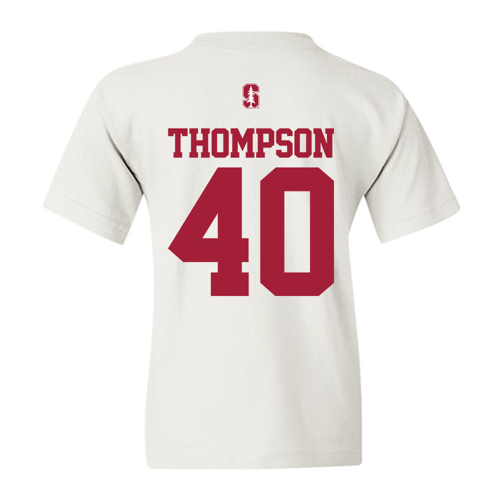 Stanford - NCAA Football : Jason Thompson - Classic Shersey Youth T-Shirt-1