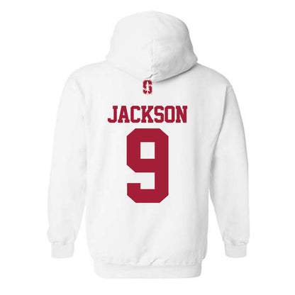 Stanford - NCAA Football : Myles Jackson - Classic Shersey Hooded Sweatshirt-1
