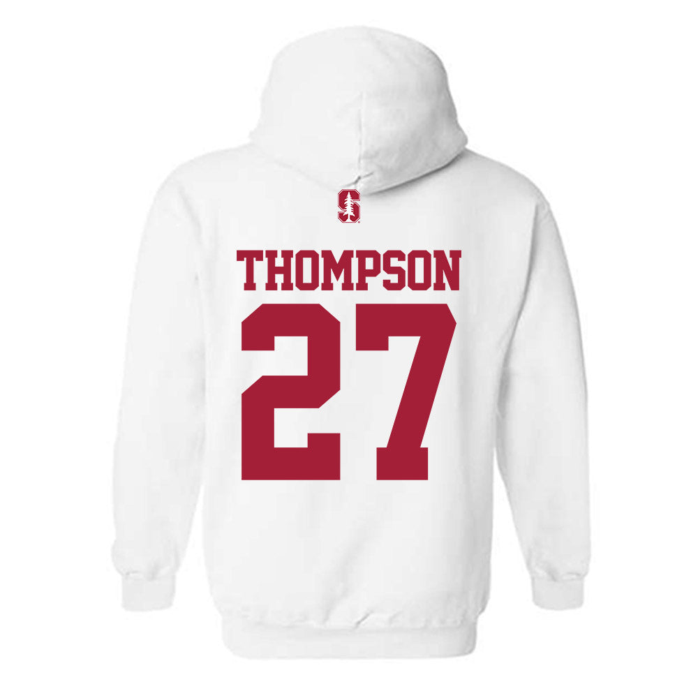 Stanford - NCAA Football : Breylan Thompson - Classic Shersey Hooded Sweatshirt-1