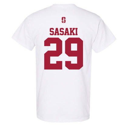Stanford - NCAA Men's Soccer : Takashi Sasaki - Classic Shersey T-Shirt-1