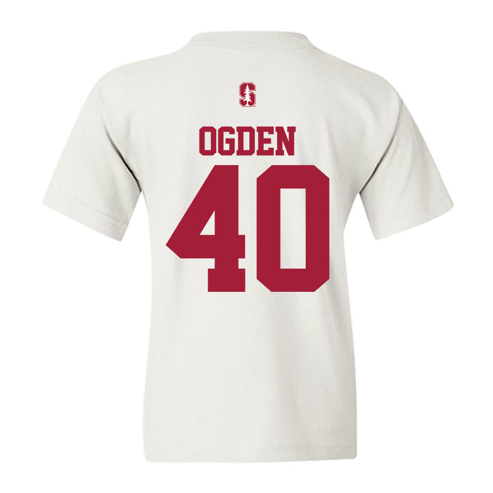 Stanford - NCAA Women's Basketball : Courtney Ogden - Classic Shersey Youth T-Shirt-1