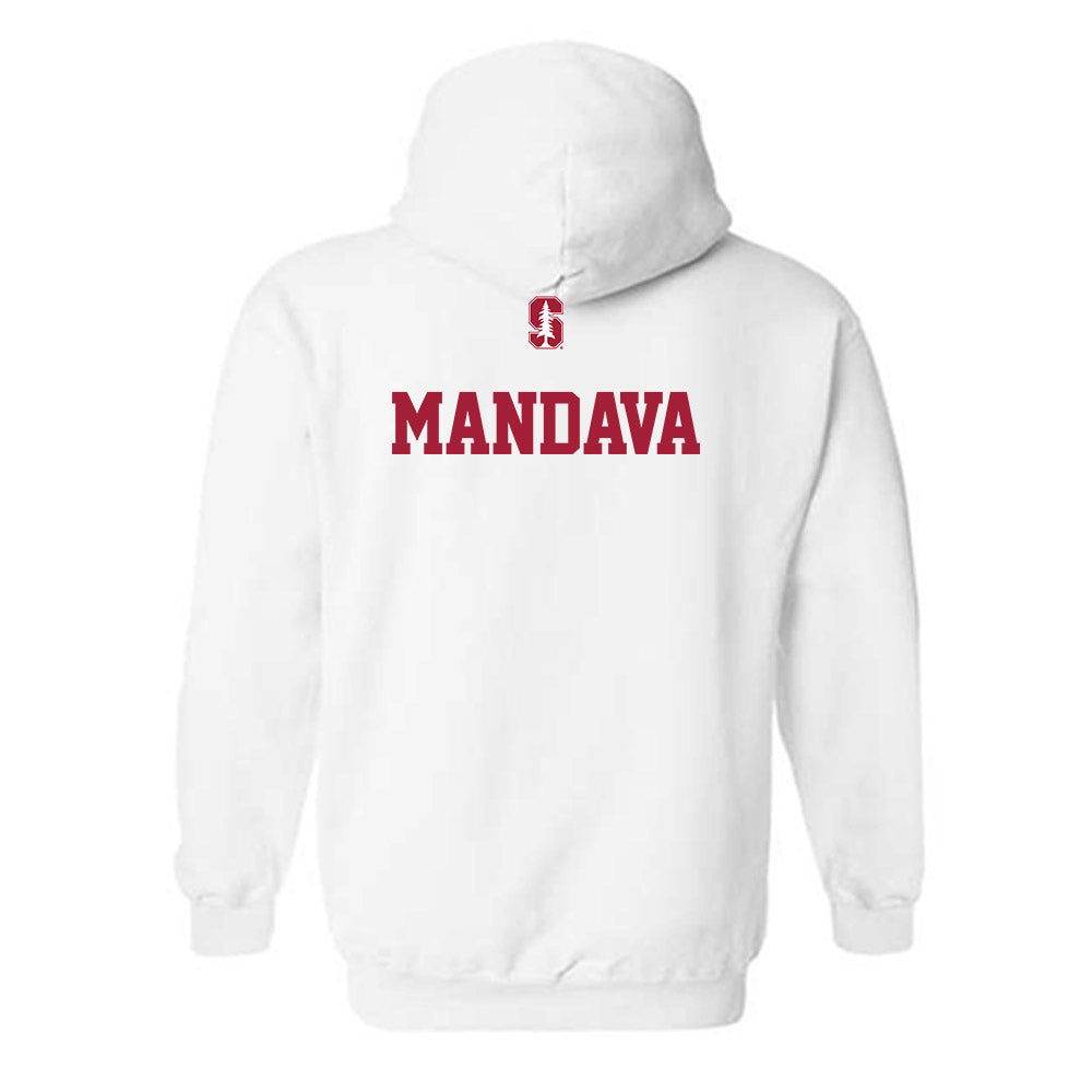 Stanford - NCAA Men's Gymnastics : Kiran Mandava - Classic Shersey Hooded Sweatshirt-1