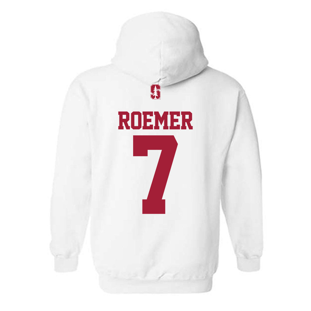 Stanford - NCAA Women's Water Polo : Jewel Roemer - Classic Shersey Hooded Sweatshirt-1