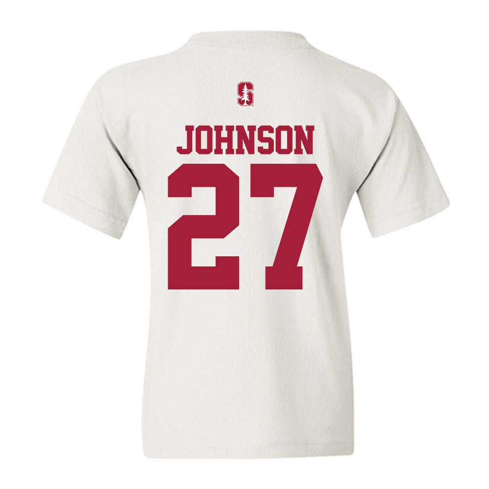 Stanford - NCAA Women's Lacrosse : Ellie Johnson - Classic Shersey Youth T-Shirt-1