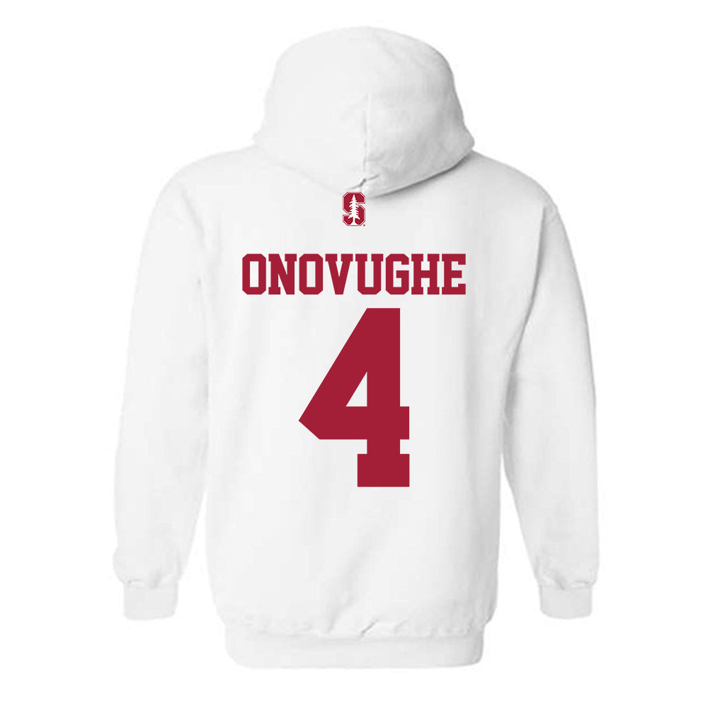 Stanford - NCAA Football : Jordan Onovughe - Classic Shersey Hooded Sweatshirt-1