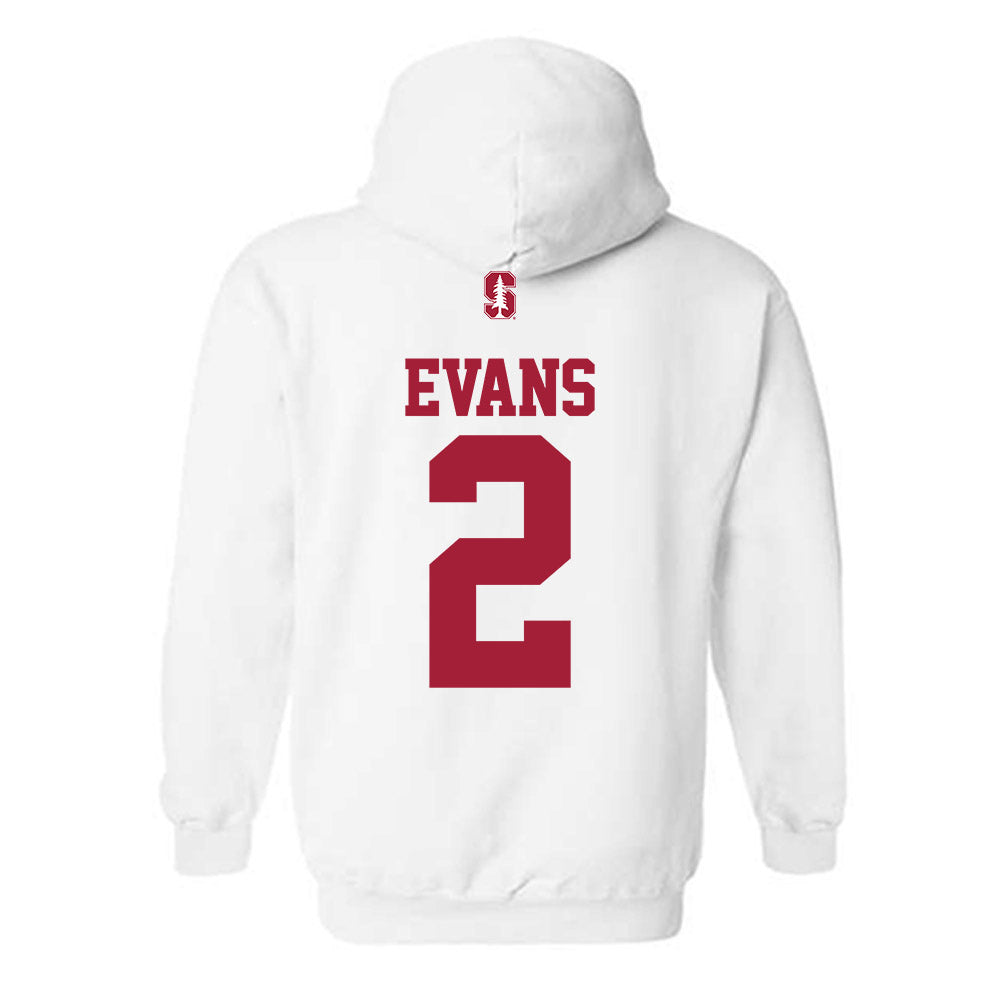 Stanford - NCAA Women's Soccer : Elise Evans - Classic Shersey Hooded Sweatshirt-1