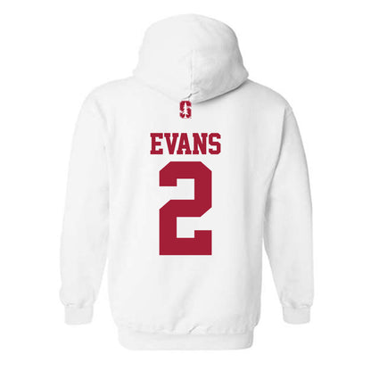 Stanford - NCAA Women's Soccer : Elise Evans - Classic Shersey Hooded Sweatshirt-1