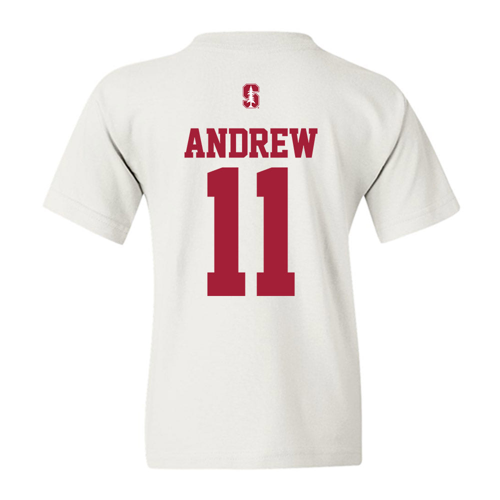 Stanford - NCAA Women's Volleyball : Elizabeth Andrew - Classic Shersey Youth T-Shirt-1