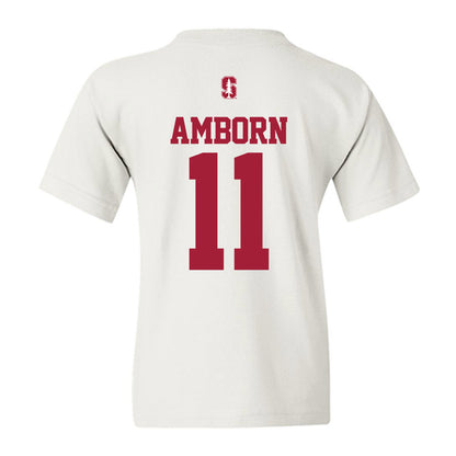 Stanford - NCAA Women's Basketball : Carly Amborn - Classic Shersey Youth T-Shirt-1