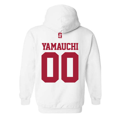 Stanford - NCAA Football : Zak Yamauchi - Classic Shersey Hooded Sweatshirt-1