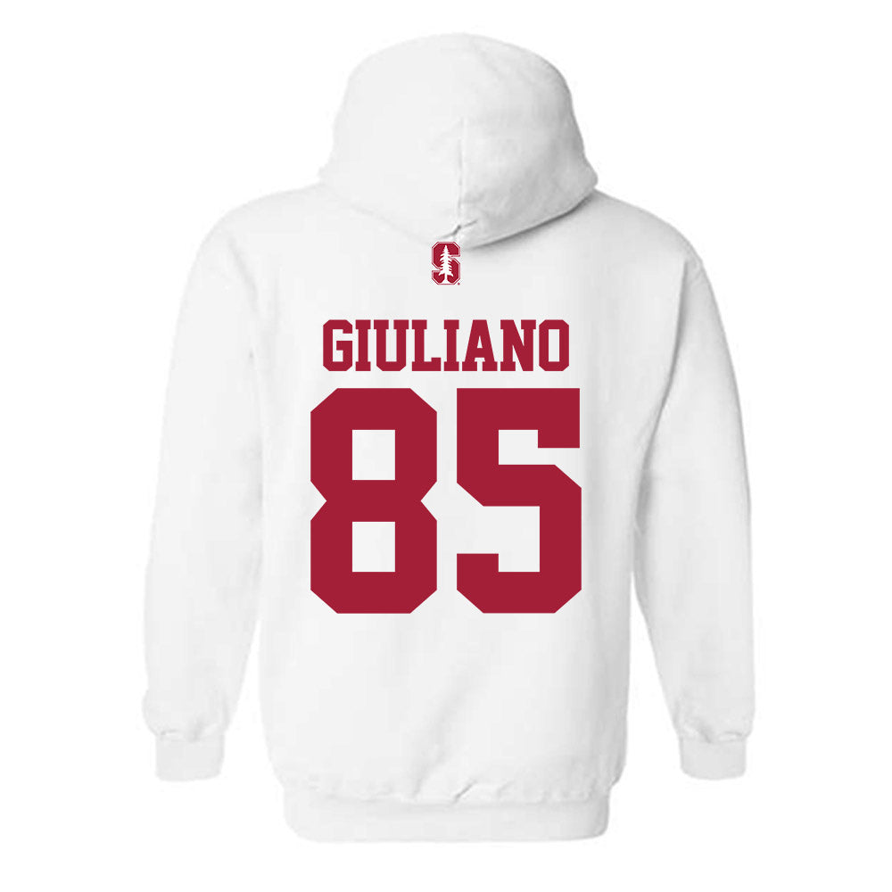 Stanford - NCAA Football : Zach Giuliano - Classic Shersey Hooded Sweatshirt-1