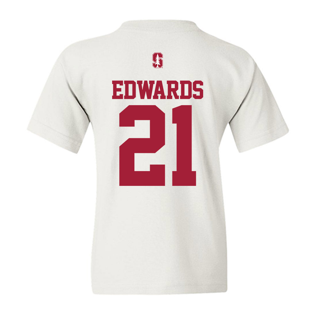 Stanford - NCAA Football : Scotty Edwards - Classic Shersey Youth T-Shirt-1