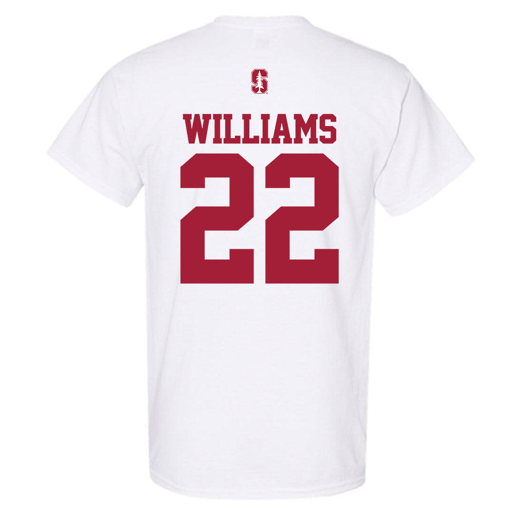 Stanford - NCAA Women's Lacrosse : Peep Williams - Classic Shersey T-Shirt-1
