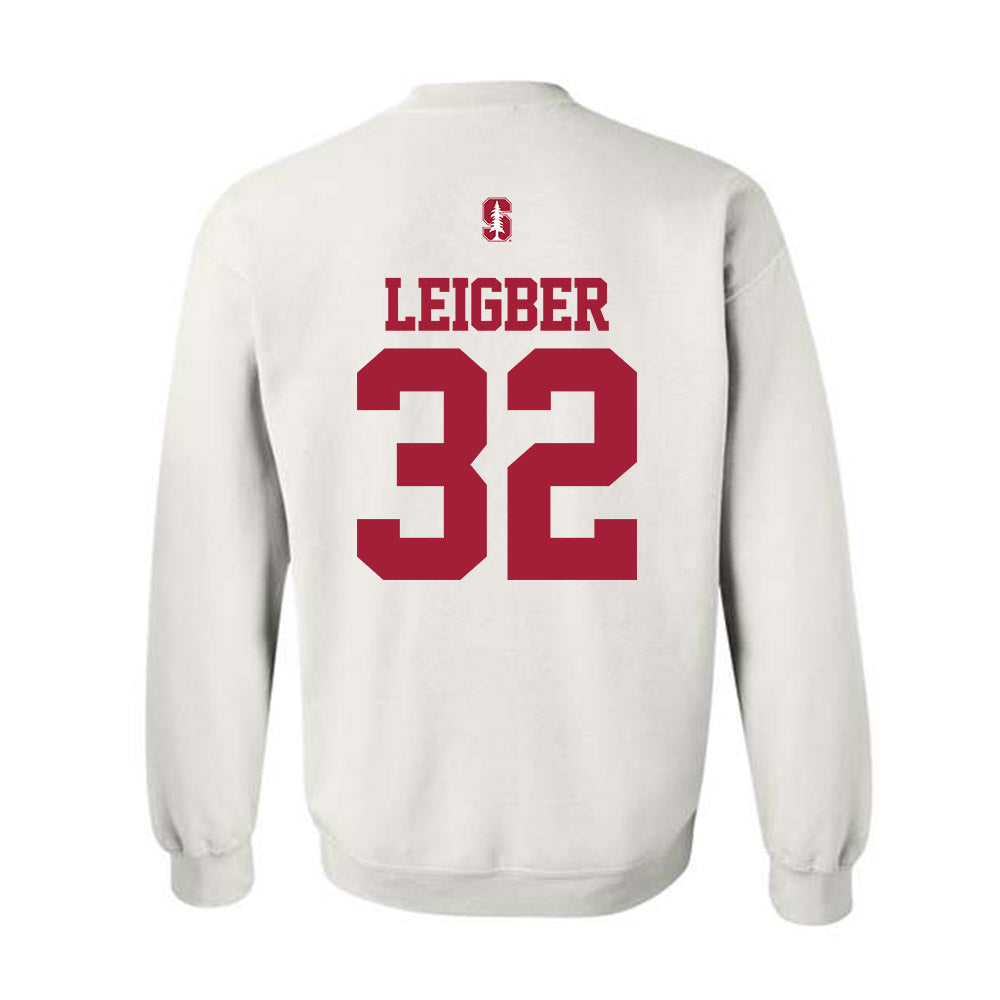 Stanford - NCAA Football : Mitch Leigber - Classic Shersey Crewneck Sweatshirt-1