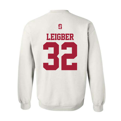 Stanford - NCAA Football : Mitch Leigber - Classic Shersey Crewneck Sweatshirt-1