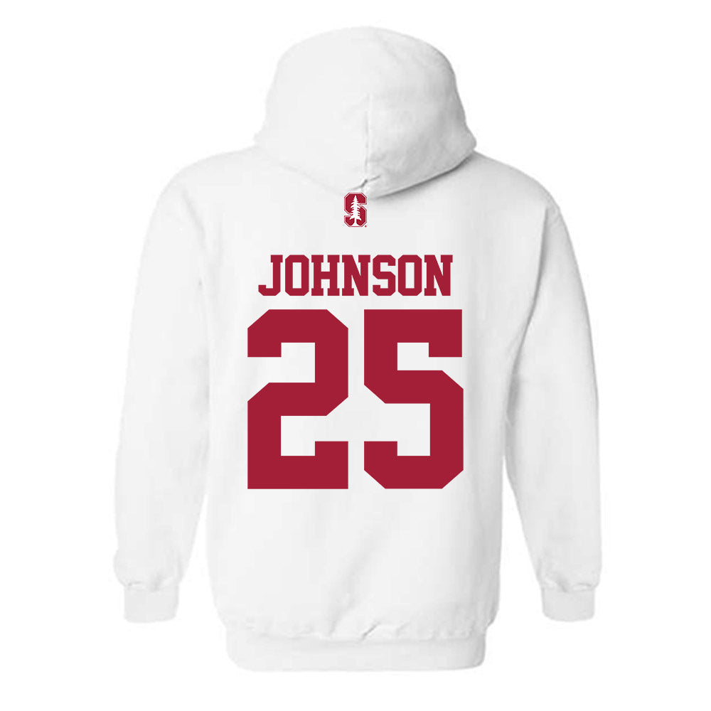 Stanford - NCAA Women's Soccer : Noe Johnson - Classic Shersey Hooded Sweatshirt-1