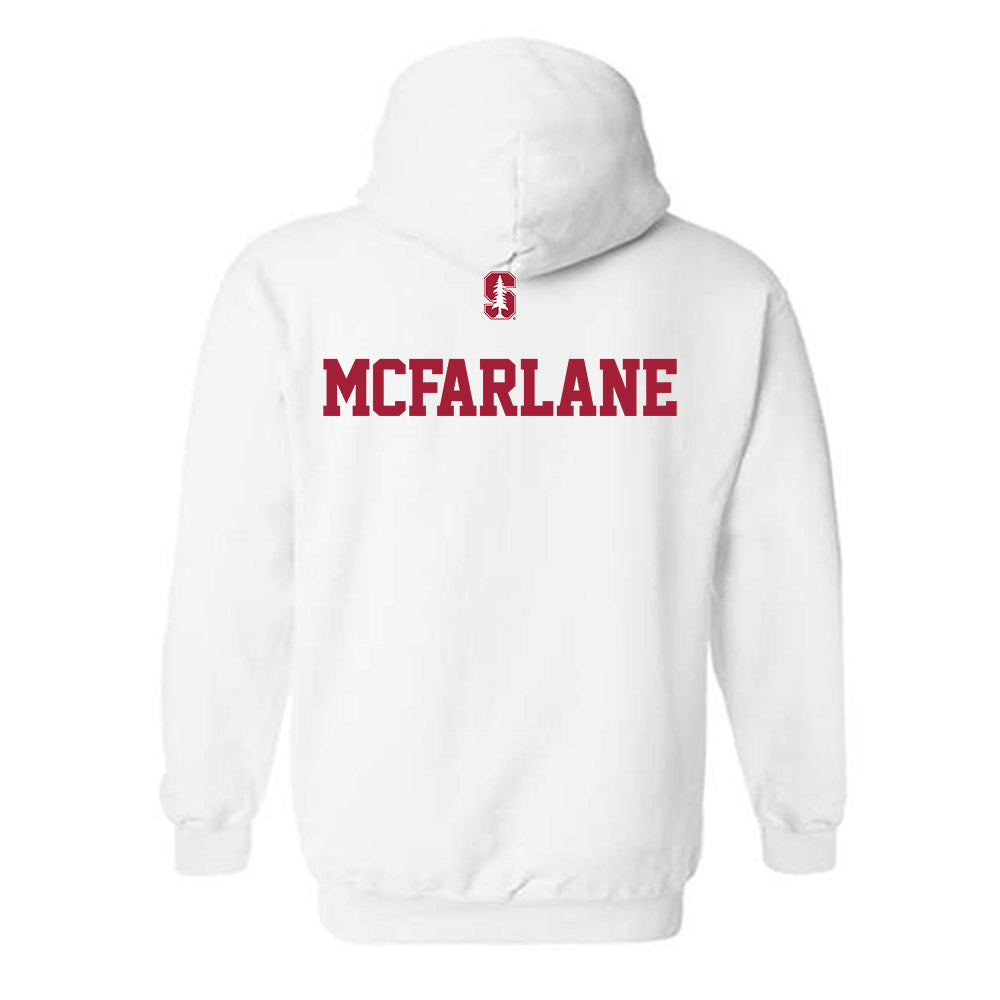 Stanford - NCAA Men's Track & Field : Aidan McFarlane - Classic Shersey Hooded Sweatshirt-1