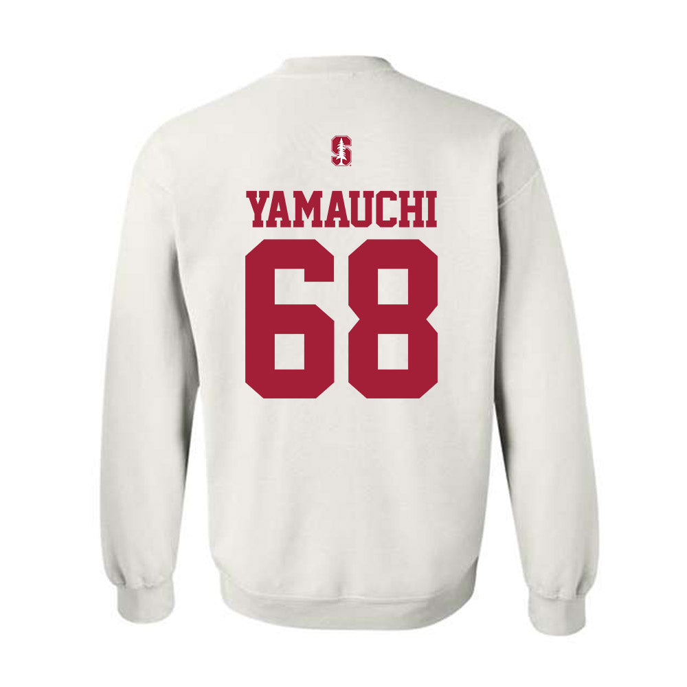 Stanford - NCAA Football : Zak Yamauchi - Classic Shersey Crewneck Sweatshirt-1