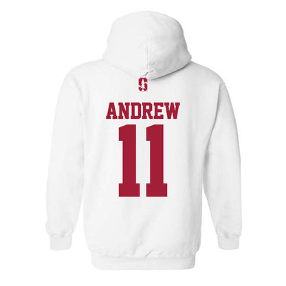 Stanford - NCAA Women's Volleyball : Elizabeth Andrew - Classic Shersey Hooded Sweatshirt-1