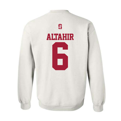 Stanford - NCAA Football : Tuna Altahir - Classic Shersey Crewneck Sweatshirt-1