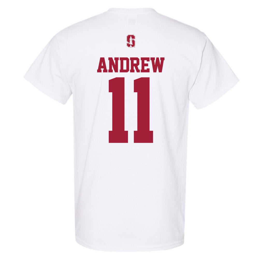 Stanford - NCAA Women's Volleyball : Elizabeth Andrew - Classic Shersey T-Shirt-1