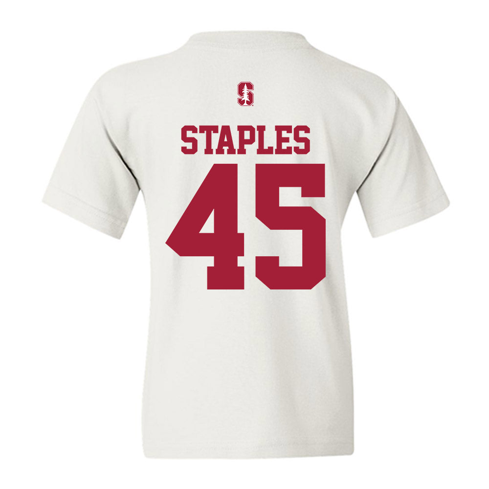 Stanford - NCAA Football : omar staples - Classic Shersey Youth T-Shirt-1