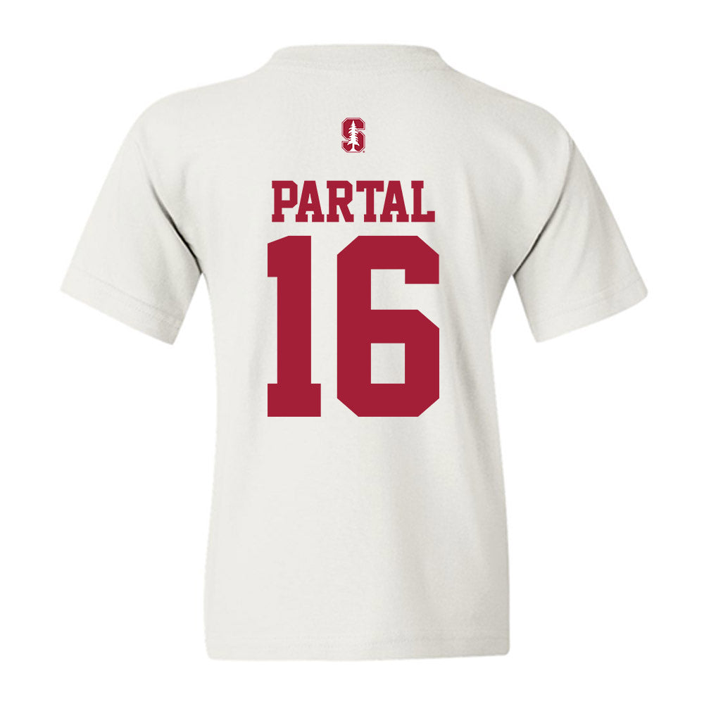 Stanford - NCAA Men's Soccer : Joshua Partal - Classic Shersey Youth T-Shirt-1