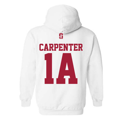 Stanford - NCAA Women's Water Polo : Christine Carpenter - Classic Shersey Hooded Sweatshirt-1