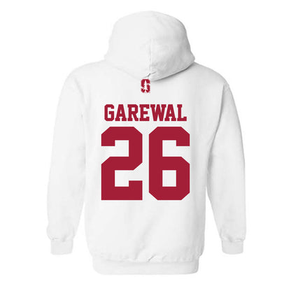 Stanford - NCAA Baseball : Sam Garewal - Classic Shersey Hooded Sweatshirt-1