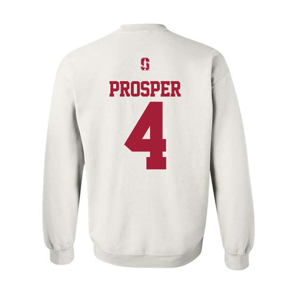 Stanford - NCAA Women's Lacrosse : Olivia Prosper - Classic Shersey Crewneck Sweatshirt-1