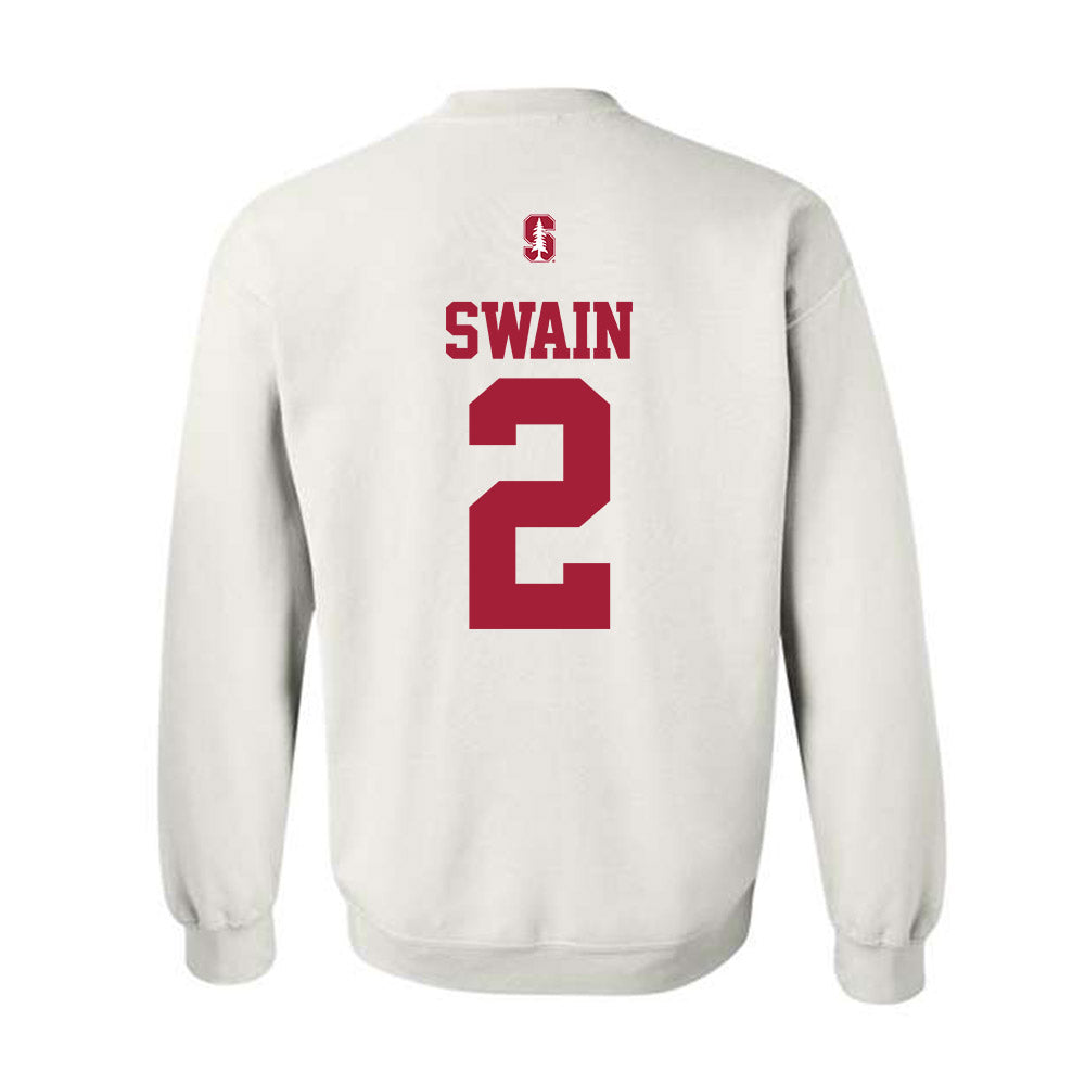 Stanford - NCAA Women's Basketball : Hailee Swain - Classic Shersey Crewneck Sweatshirt-1