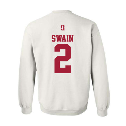 Stanford - NCAA Women's Basketball : Hailee Swain - Classic Shersey Crewneck Sweatshirt-1