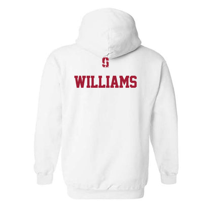 Stanford - NCAA Women's Gymnastics : Jennifer Williams - Classic Shersey Hooded Sweatshirt-1
