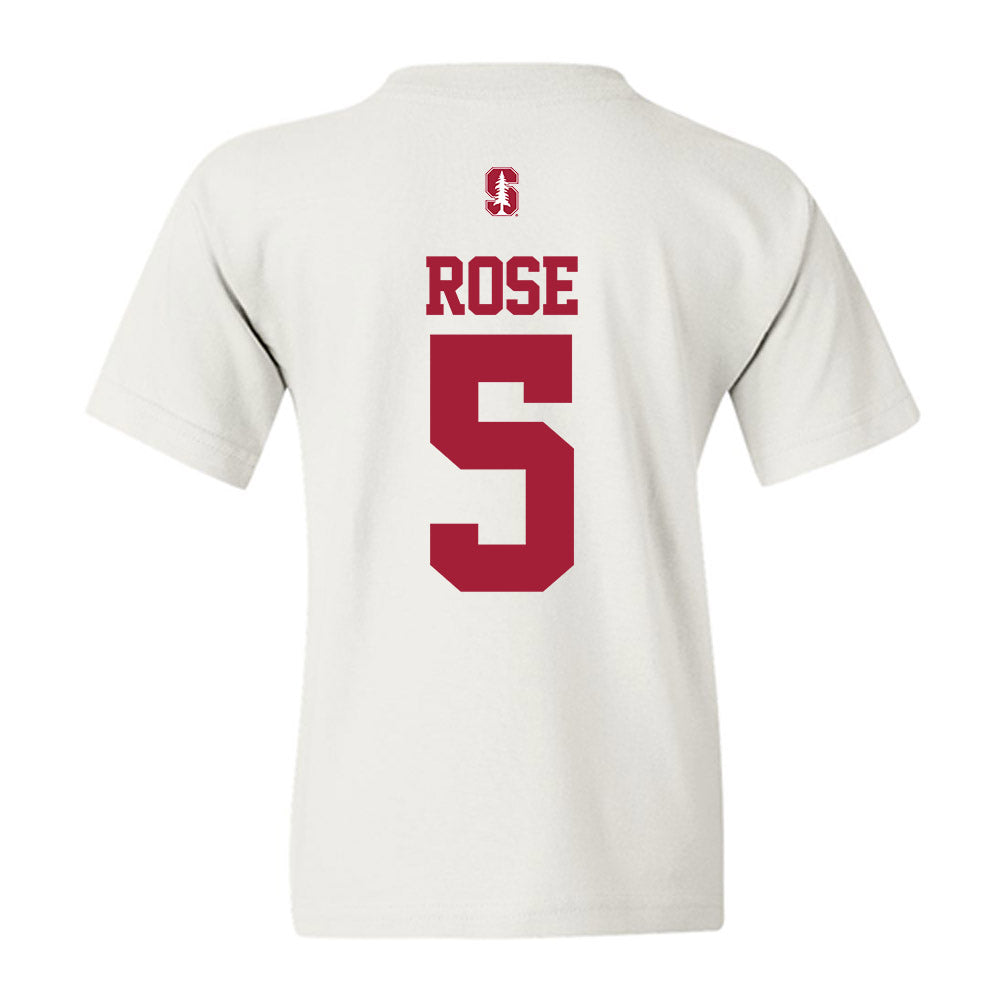 Stanford - NCAA Women's Lacrosse : Olivia Rose - Classic Shersey Youth T-Shirt-1