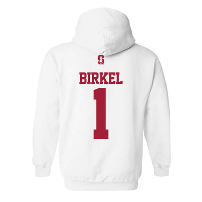 Stanford - NCAA Women's Soccer : Caroline Birkel - Classic Shersey Hooded Sweatshirt-1